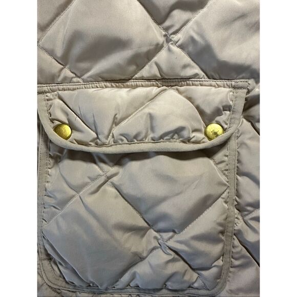 Woolrich down blend puffer cream vest xl - Picture 2 of 9
